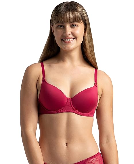 Jockey 1832 Women’s Wired Padded Microfiber Bra – Medium Coverage Multiway Backless Design